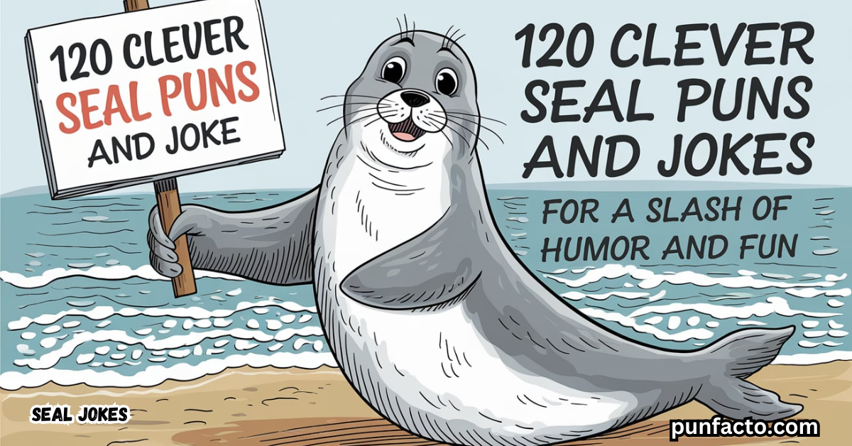 120 Clever Seal Puns and Jokes for a Splash of Humor and Fun (5)