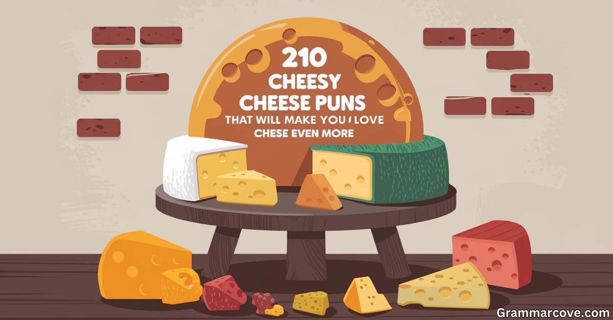 210 Cheesy Cheese Puns That Will Make You Love Cheese Even More