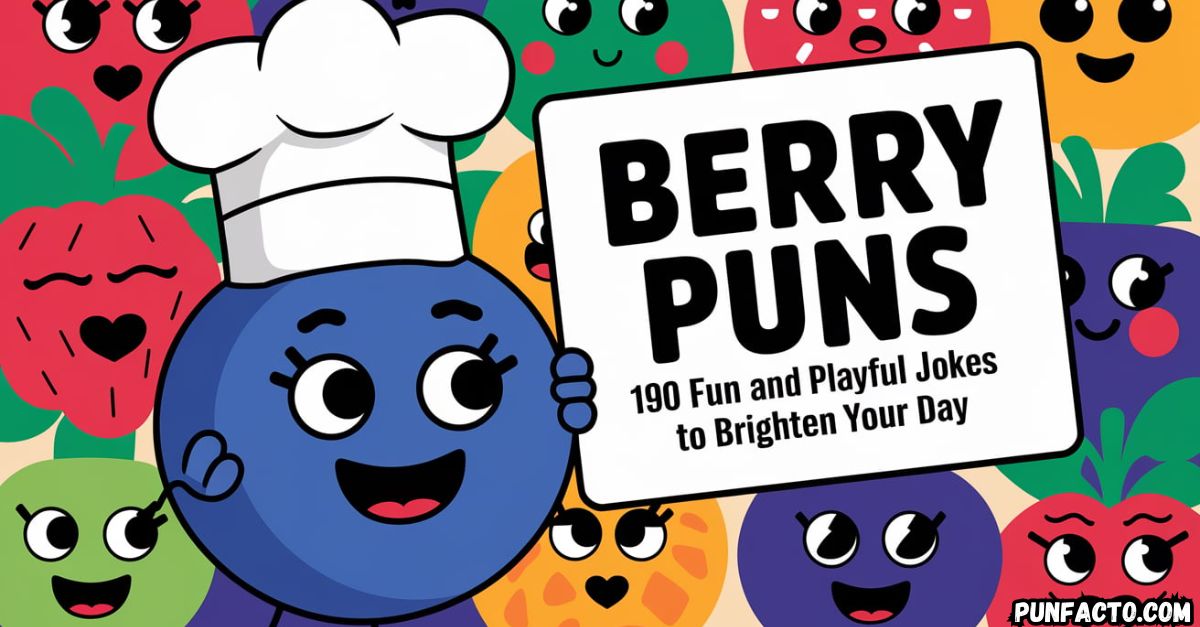 Berry Puns 190 Fun and Playful Jokes to Brighten Your Day