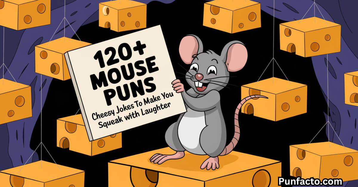 120+ Mouse Puns Cheesy Jokes to Make You Squeak with Laughter