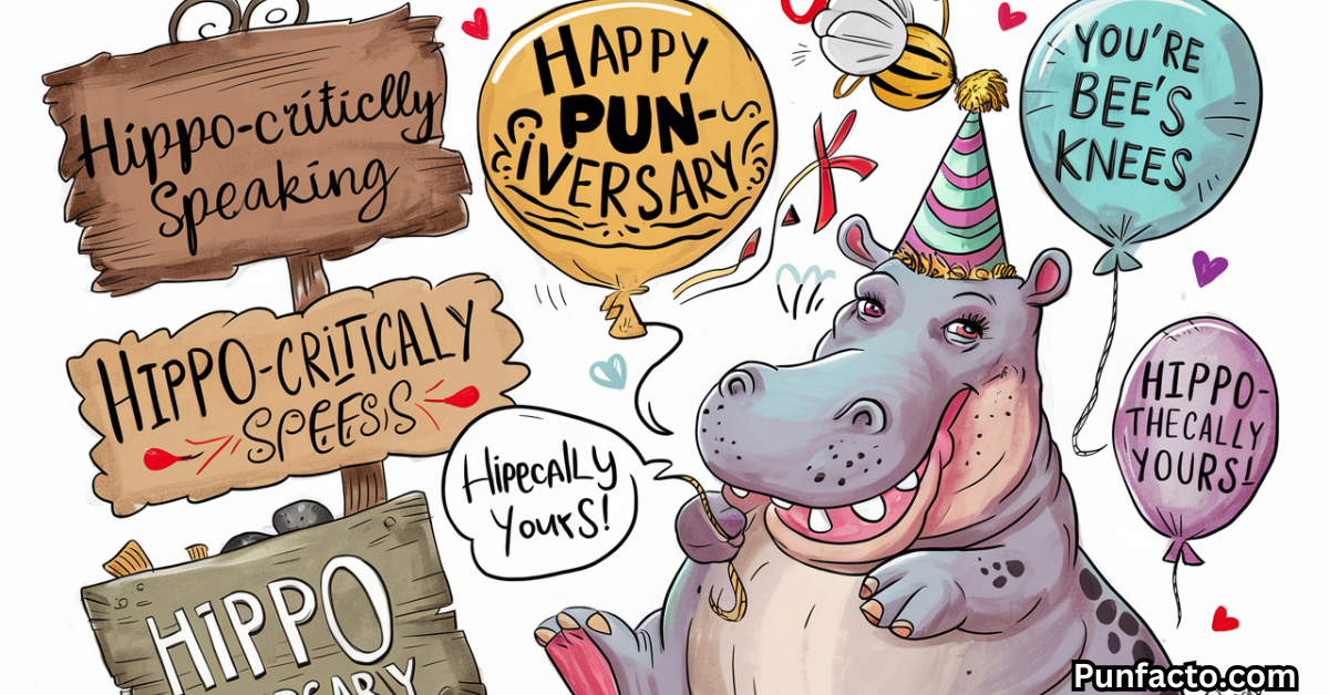 140+ Hilarious Hippo Puns to Make You Laugh Out Loud