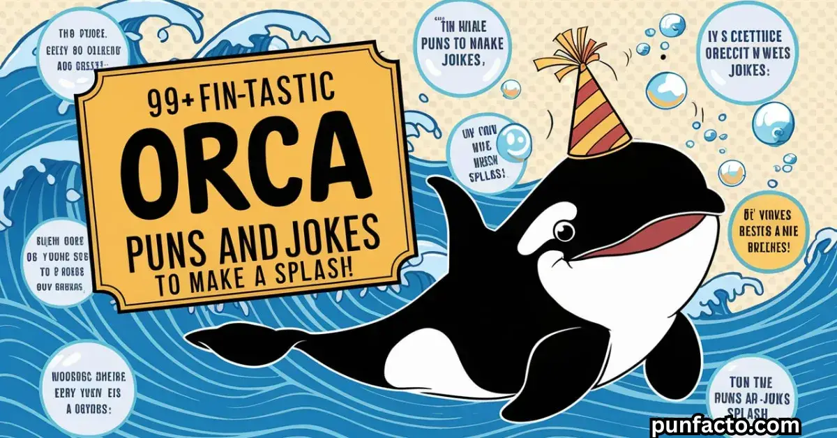 99+ Fin-tastic Orca Puns and Jokes to Make a Splash - Punfacto