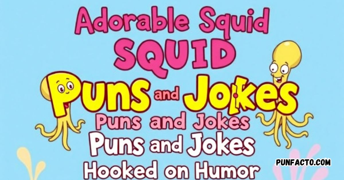 _Adorable Squid Puns and Jokes Hooked on Humor