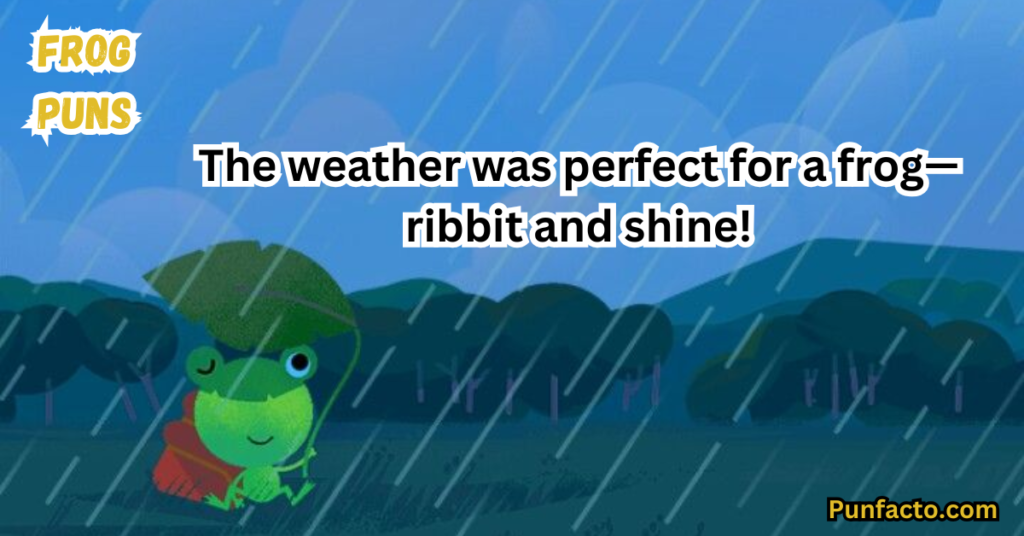 Frogs and Weather