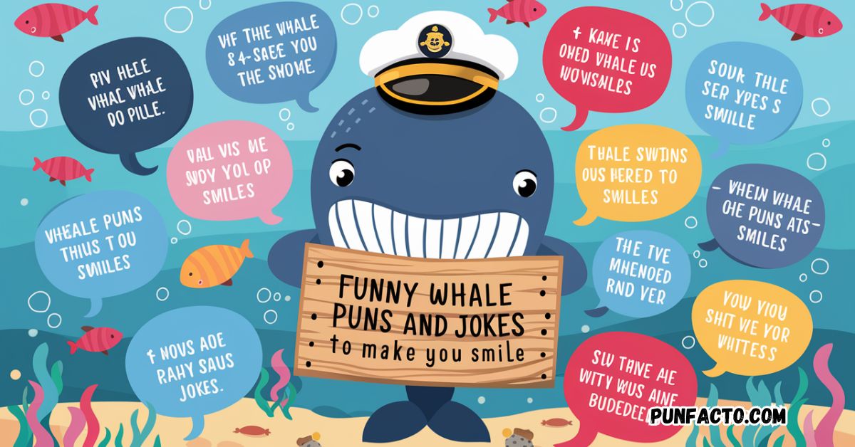 Funny Whale Puns and Jokes to Make You Smile