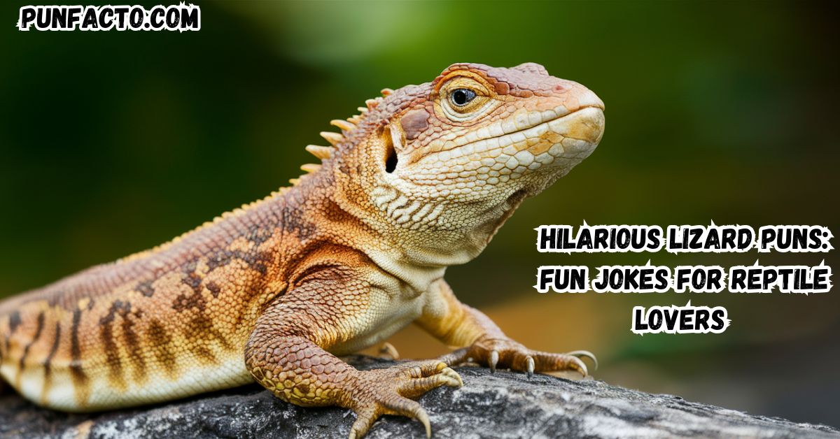 Hilarious Lizard Puns Fun Jokes for Reptile Lovers