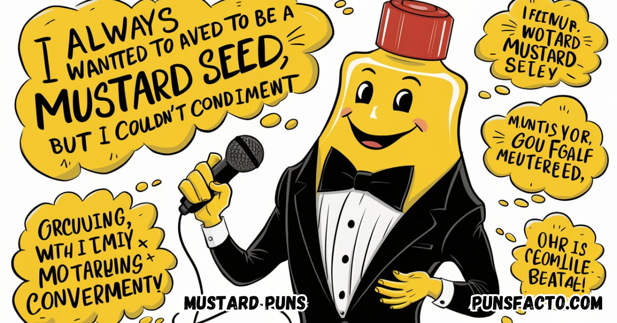 Hilarious Mustard Puns to Elevate Your Conversations (1)