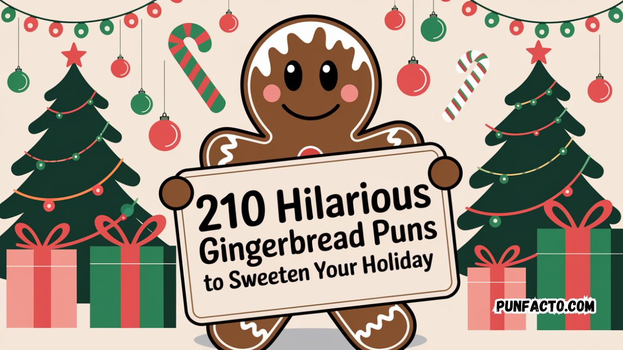 210 Hilarious Gingerbread Puns to Sweeten Your Holiday