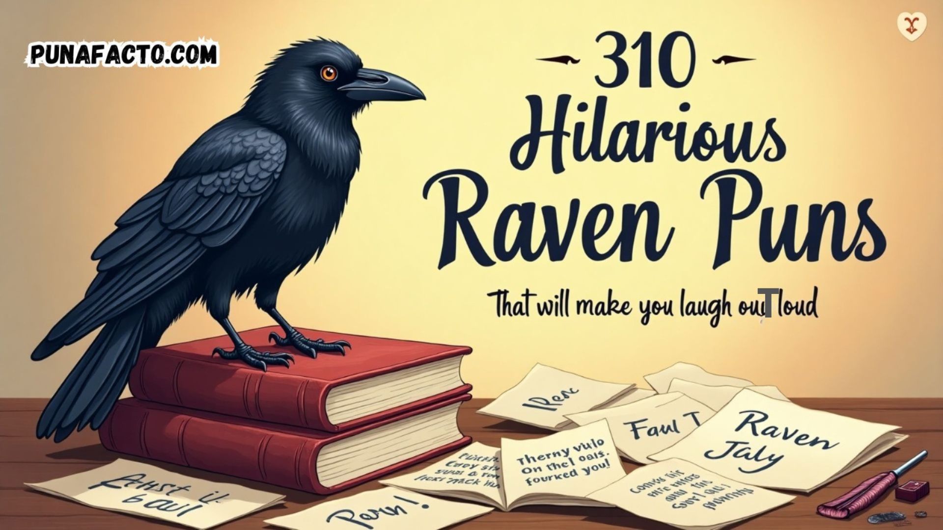 310 Hilarious Raven Puns That Will Make You Laugh Out Loud