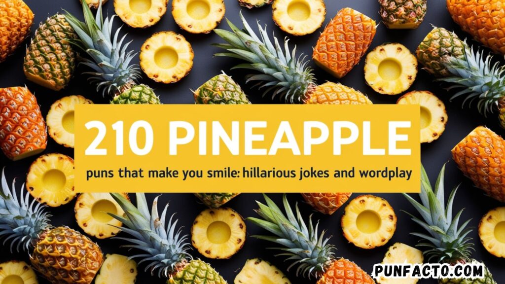 Cheesy Pineapple Puns to Share