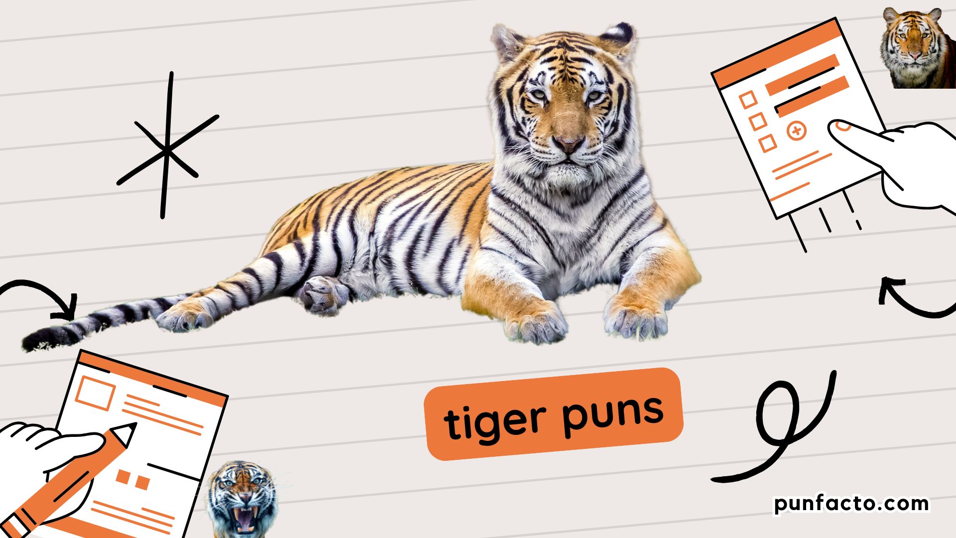 Tiger Puns to Bring You a Roar of Laughter