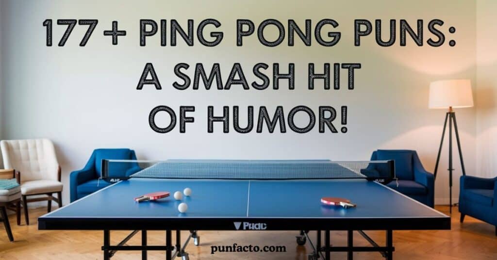 Ping Pong Puns