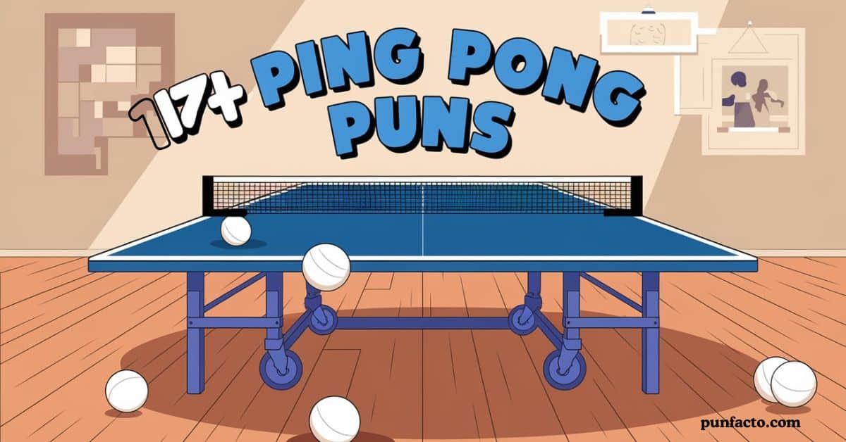 Ping Pong Puns